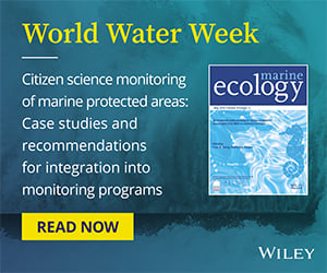 Celebrate World Water Week with Marine Ecology